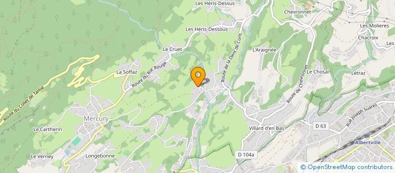 localisation de l'entreprise OLIVIER DE LYLLE  MERCURY