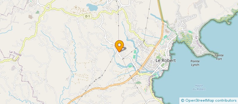 localisation de l'entreprise OLIVIER DELANNAY  LE ROBERT