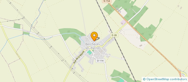 localisation de l'entreprise OLIVIER DEPEINT COUVERTURE à MIGNIERES