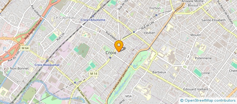 localisation de l'entreprise OLIVIER DISTRIBUTIONS à CROIX