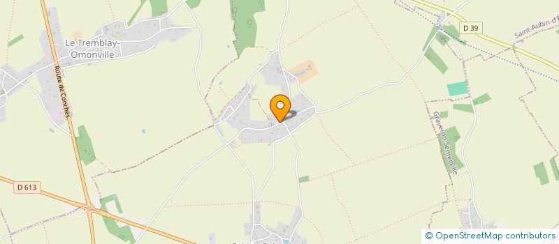 localisation de l'entreprise OLIVIER DUBUISSON  CRIQUEBEUF-LA-CAMPAGNE