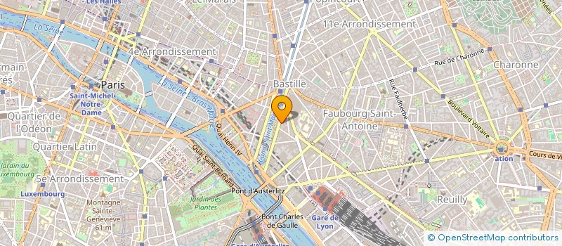 localisation de l'entreprise OLIVIER DUPERRIN PRODUCTION  PARIS