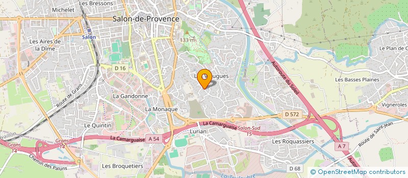 localisation de l'entreprise OLIVIER ET ANGELIQUE SIMIAN-SALVAY  SALON-DE-PROVENCE