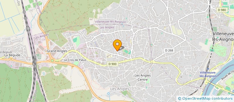 localisation de l'entreprise OLIVIER ET CIE à LES ANGLES