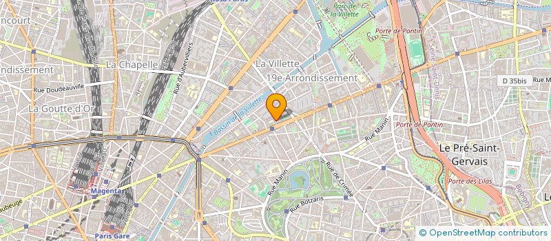 localisation de l'entreprise OLIVIER ET FILS  PARIS