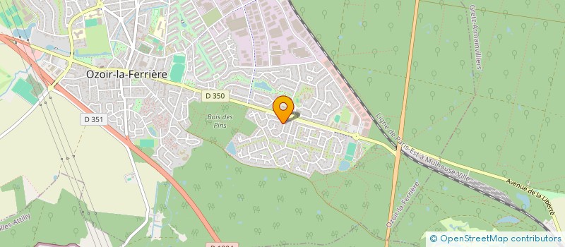 localisation de l'entreprise OLIVIER ET SYBILLE BRINCAT  OZOIR-LA-FERRIERE