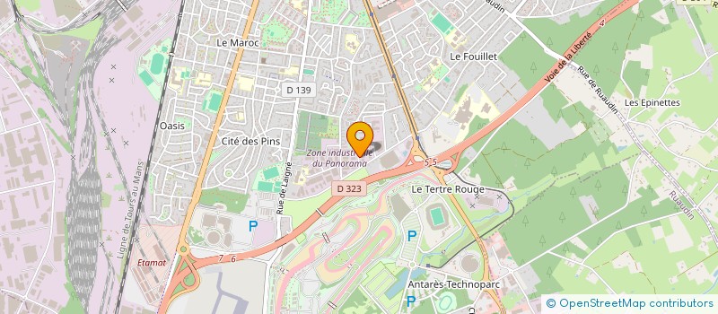localisation de l'entreprise OLIVIER FLEURS à LE MANS