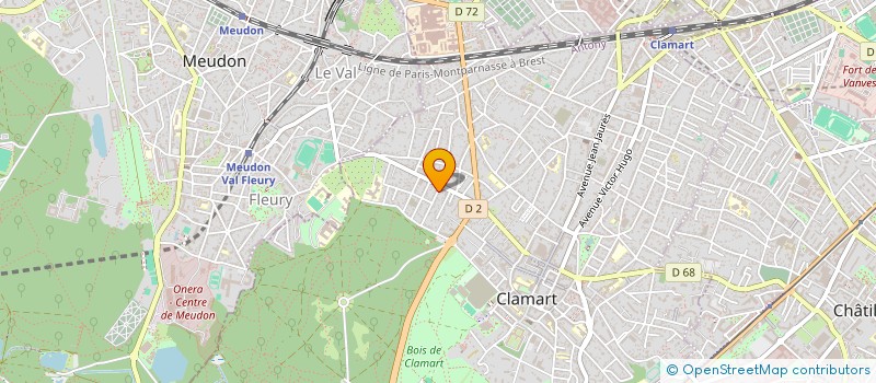 localisation de l'entreprise OLIVIER GESTA AMENAGEMENT à CLAMART