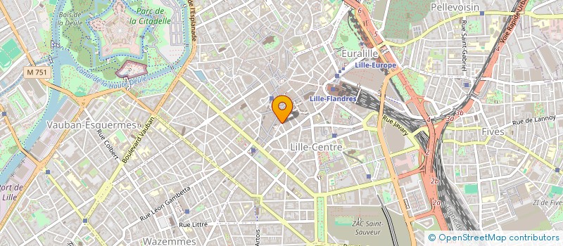 localisation de l'entreprise OLIVIER GUITTENY CONSULTING à LILLE