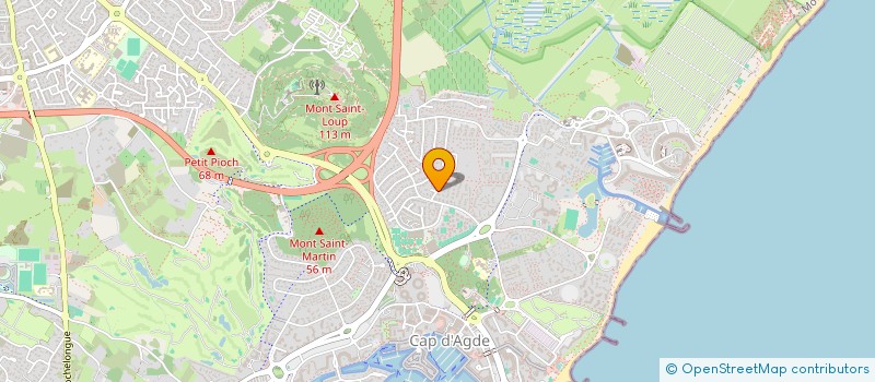 localisation de l'entreprise OLIVIER HOLDING  AGDE