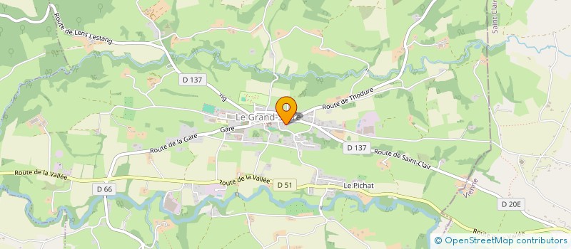 localisation de l'entreprise OLIVIER HOLLAND DIAGNOSTIC IMMOBILIER  LE GRAND-SERRE