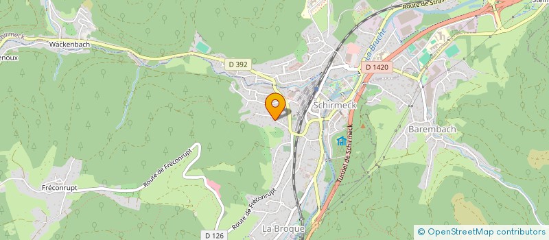 localisation de l'entreprise OLIVIER IMMO  LA BROQUE