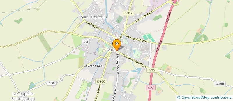 localisation de l'entreprise OLIVIER IMMOBILIER à VATAN