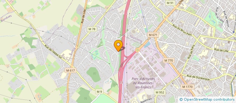 localisation de l'entreprise OLIVIER INVESTISSEMENT à BONDUES