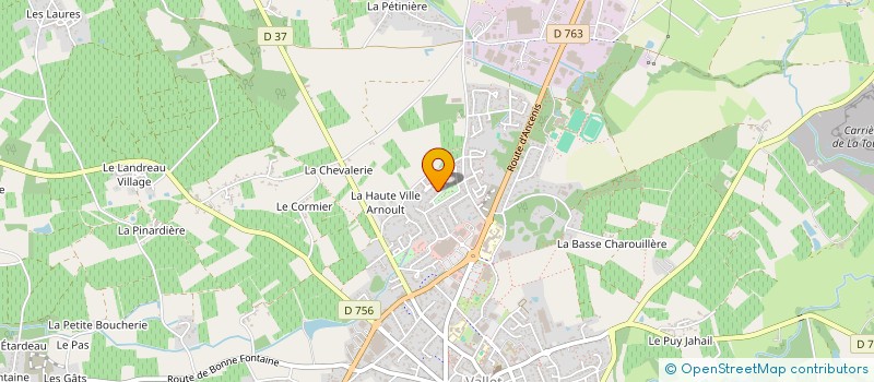 localisation de l'entreprise OLIVIER INVESTISSEMENTS  SAINT-MARTIN-LARS-EN-SAINTE-HERMINE