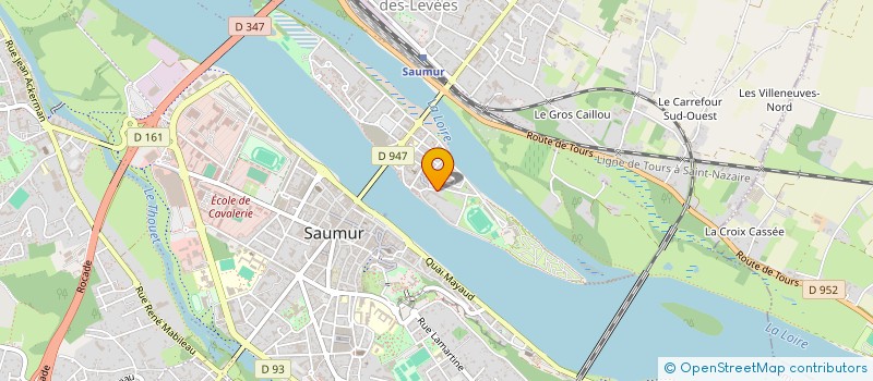 localisation de l'entreprise OLIVIER JEREMIE  SAUMUR