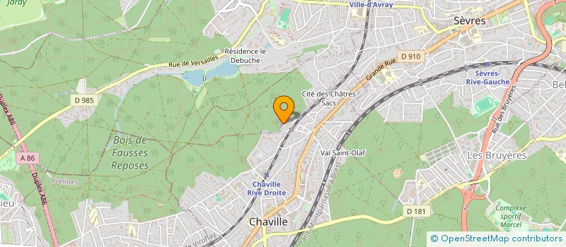 localisation de l'entreprise OLIVIER LAVIROTTE CONSULTING à CHAVILLE