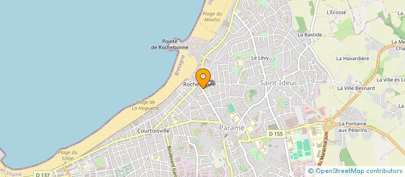localisation de l'entreprise OLIVIER LEFEVRE à SAINT-MALO