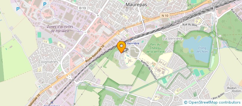 localisation de l'entreprise OLIVIER MAIRE à LA VERRIERE
