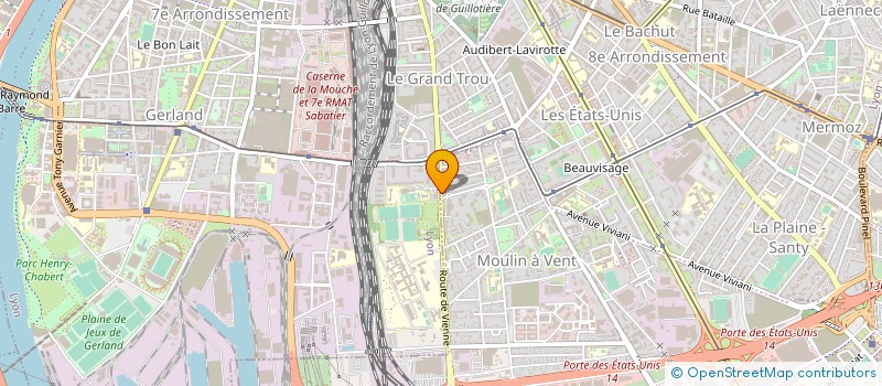 localisation de l'entreprise OLIVIER MICHOUD ET BRUNO COMPAGNON, NOTAIRES ASSOCIES  VENISSIEUX