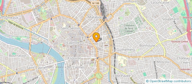localisation de l'entreprise OLIVIER NARDIN OPTIQUE à TOULOUSE