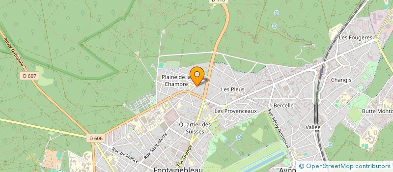 localisation de l'entreprise OLIVIER&PATRICK@DIANE  FONTAINEBLEAU