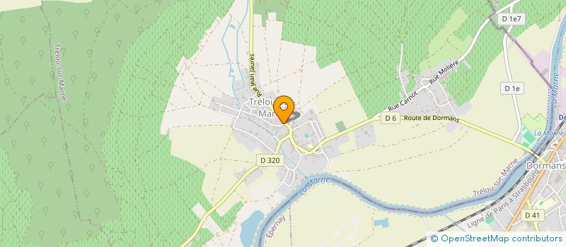 localisation de l'entreprise OLIVIER PERE ET FILS  TRELOU-SUR-MARNE