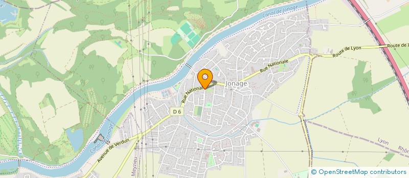 localisation de l'entreprise OLIVIER PHILIPPE CONSEIL  JONAGE