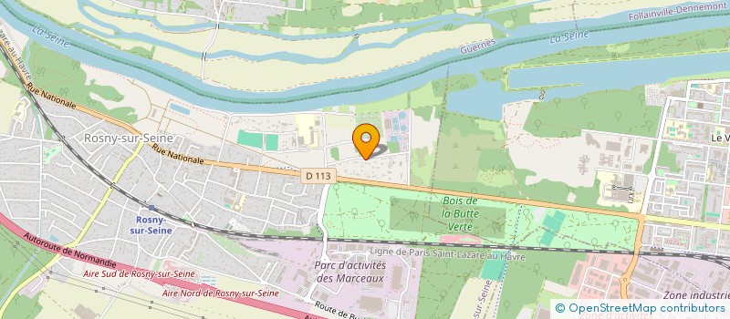 localisation de l'entreprise OLIVIER RAYNALDY BATIMENT  ROSNY-SUR-SEINE