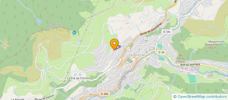localisation de l'entreprise OLIVIER REMY à LA BRESSE