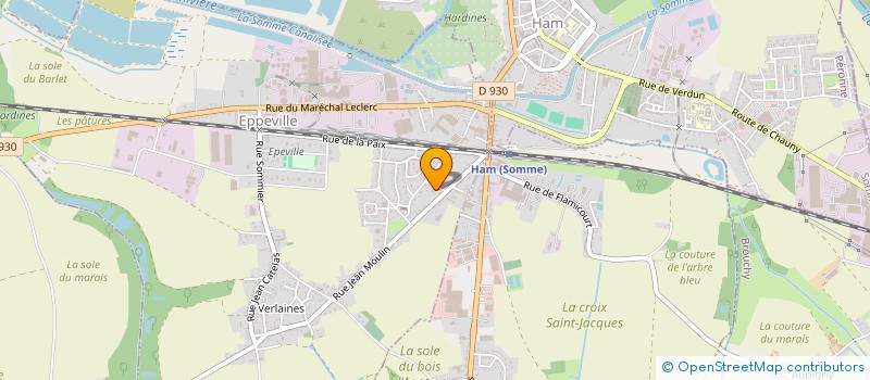 localisation de l'entreprise OLIVIER RENOV à EPPEVILLE