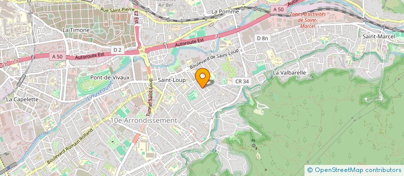 localisation de l'entreprise OLIVIER RENOVATION à MARSEILLE