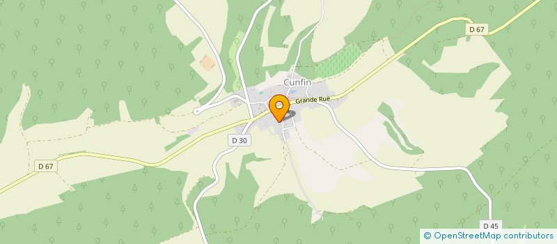 localisation de l'entreprise OLIVIER RIGOT CONSEIL ET ACCOMPAGNEMENT VITI-VINICOLE  CUNFIN