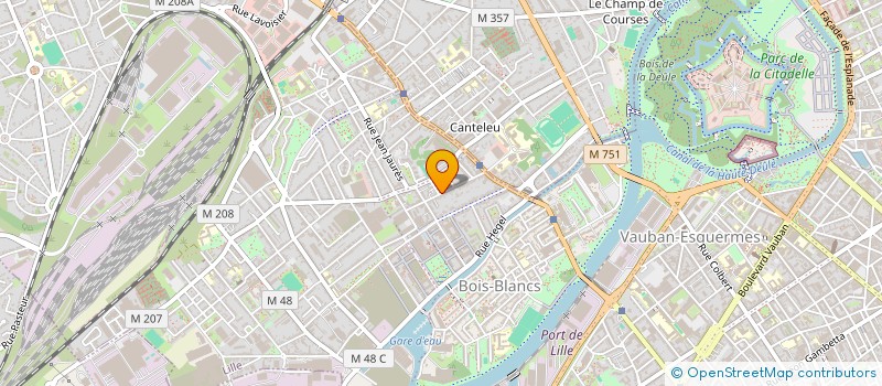 localisation de l'entreprise OLIVIER / ROUGET à LILLE