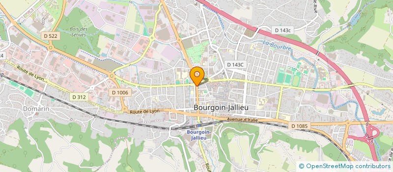 localisation de l'entreprise OLIVIER'S TACOS  BOURGOIN-JALLIEU