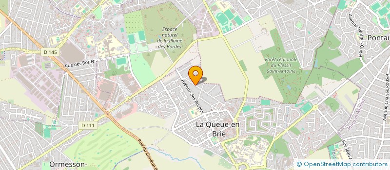 localisation de l'entreprise OLIVIER SA ACTION DESIGN à LA QUEUE-EN-BRIE