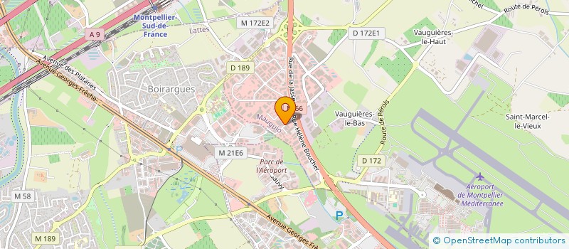 localisation de l'entreprise OLIVIER. SAB  MAUGUIO