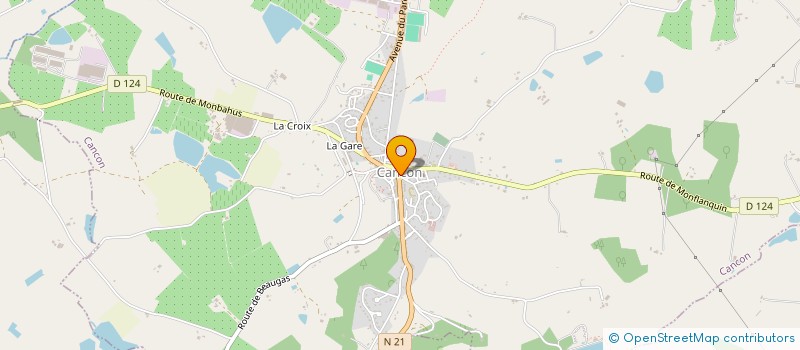 localisation de l'entreprise OLIVIER SABBAGH IMMOBILIER  CANCON