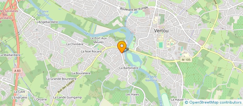 localisation de l'entreprise OLIVIER SOEUR  VERTOU