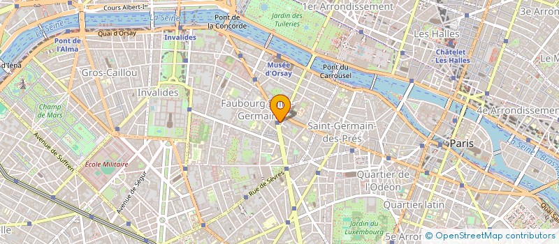 localisation de l'entreprise OLIVIER STRELLI FRANCE SARL  PARIS