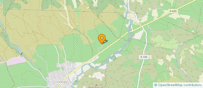 localisation de l'entreprise OLIVIERS, PIVOINES ET MIMOSAS  SALSIGNE