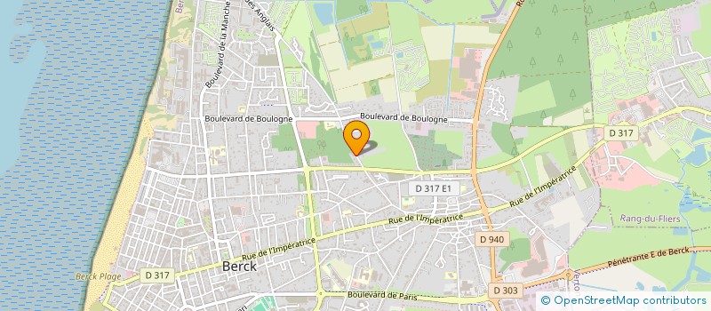 localisation de l'entreprise OLIVING à BERCK