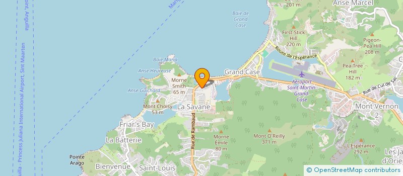 localisation de l'entreprise OLIVIX PLUS  SAINT MARTIN