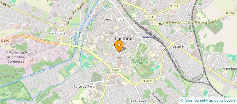localisation de l'entreprise OLIVO à CAMBRAI