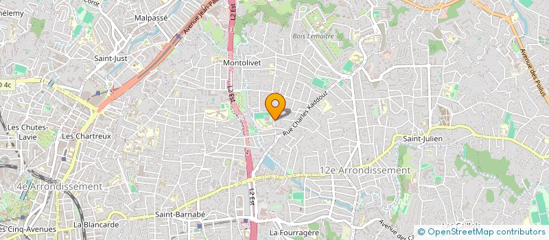 localisation de l'entreprise OLIVOOD à MARSEILLE