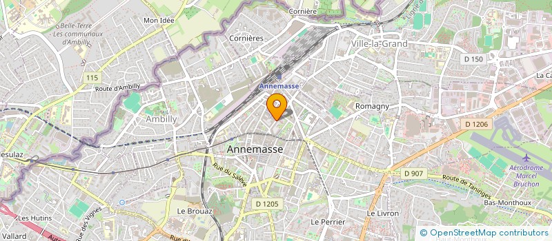 localisation de l'entreprise OLIVORGES SCI à ANNEMASSE