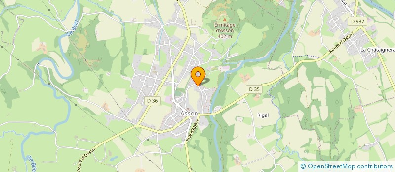 localisation de l'entreprise OLIVRY HOLDING à BERGERAC