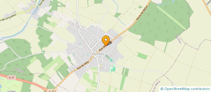 localisation de l'entreprise OLIVS  PERTHES