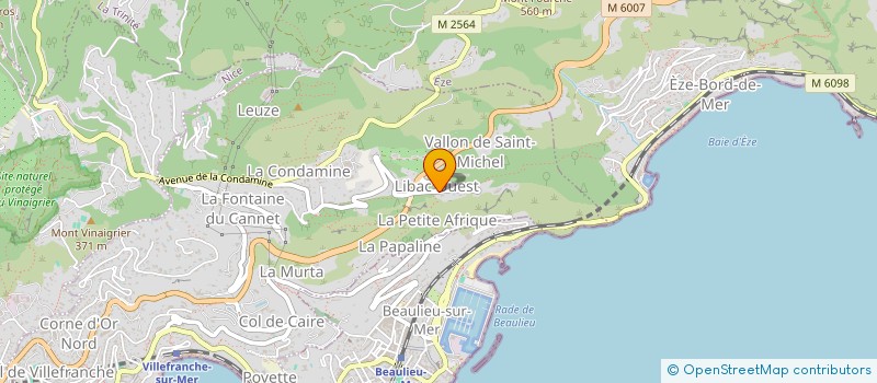 localisation de l'entreprise OLIVULA à VILLEFRANCHE-SUR-MER