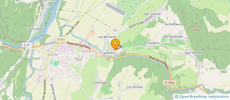 localisation de l'entreprise OLIWEN  YENNE